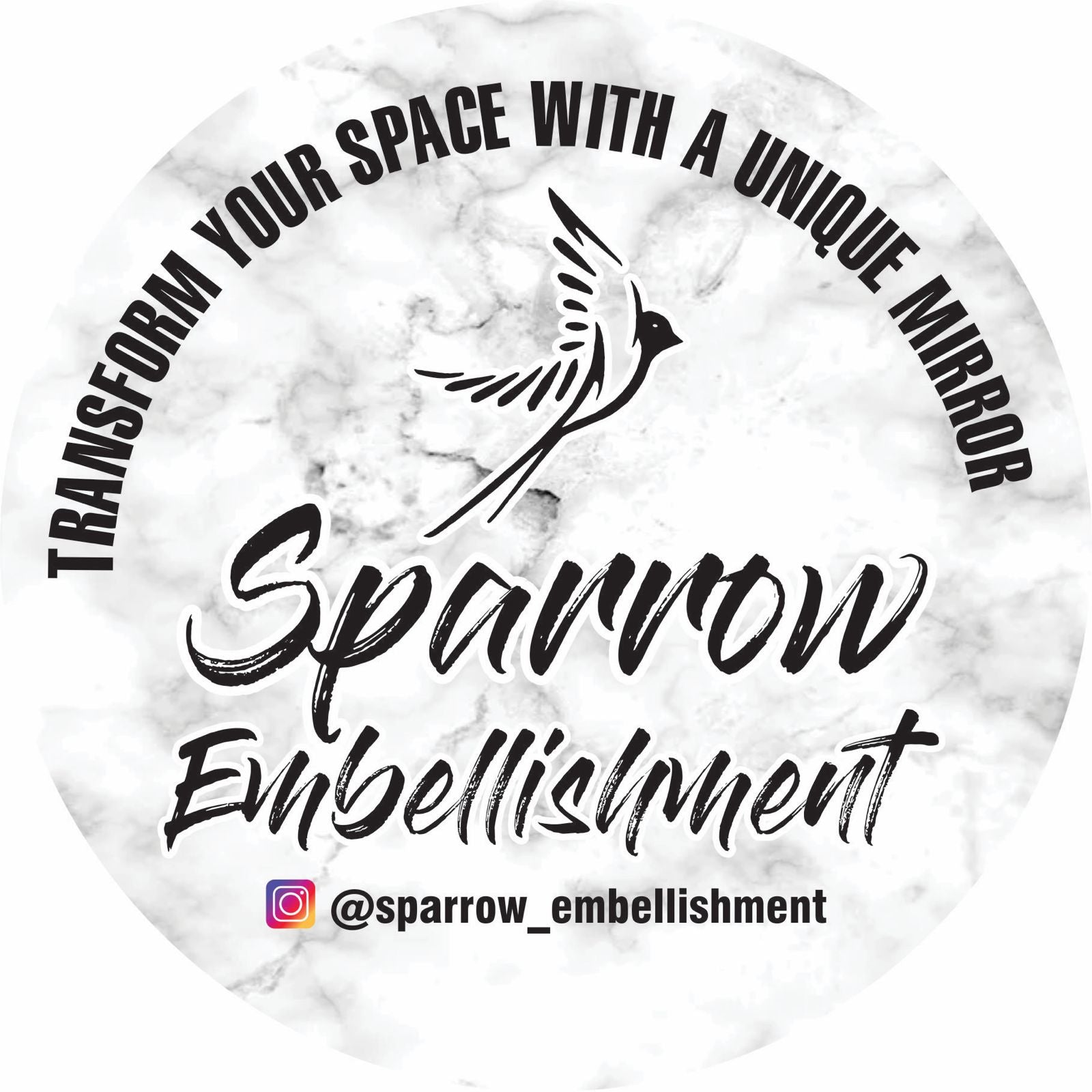Sparrow Embellishment
